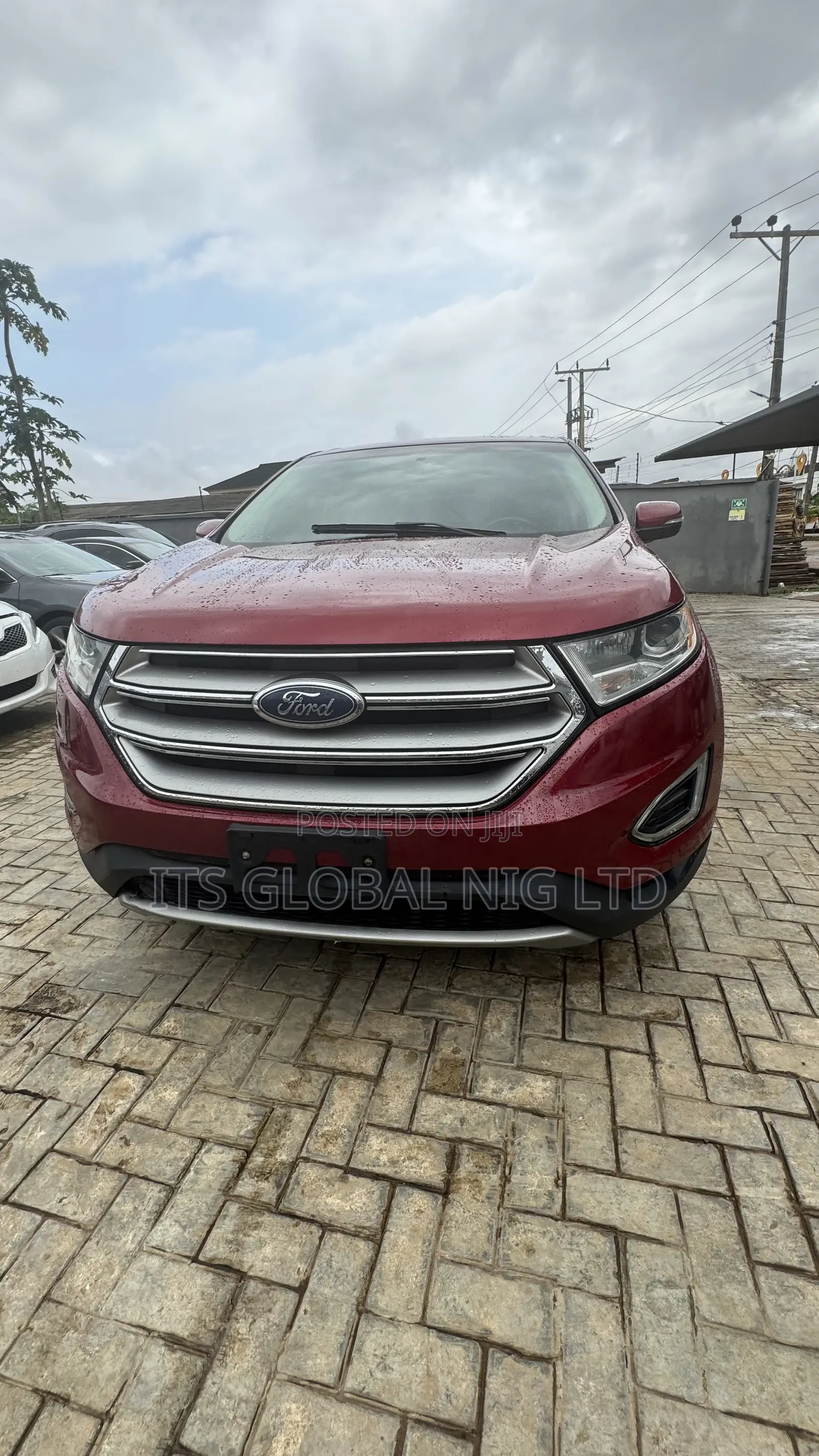Ford Edge SEL 4dr SUV (2.0L 4cyl Turbo 6A) 2015 Red