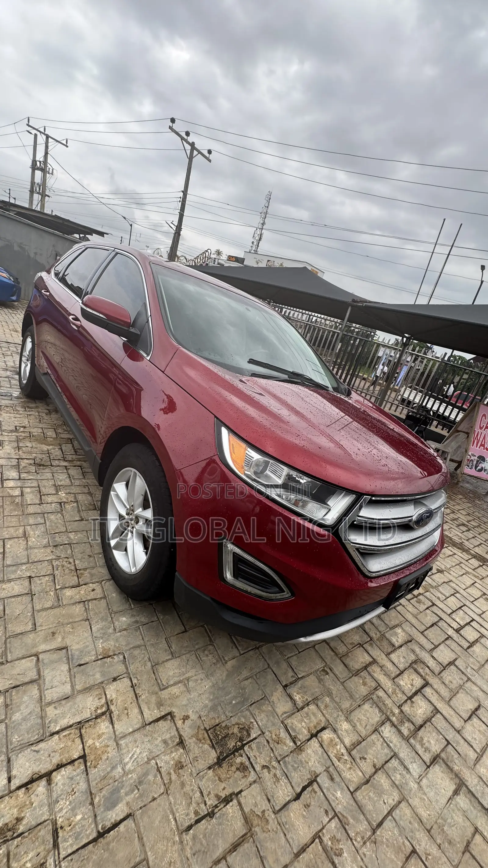 Ford Edge SEL 4dr SUV (2.0L 4cyl Turbo 6A) 2015 Red