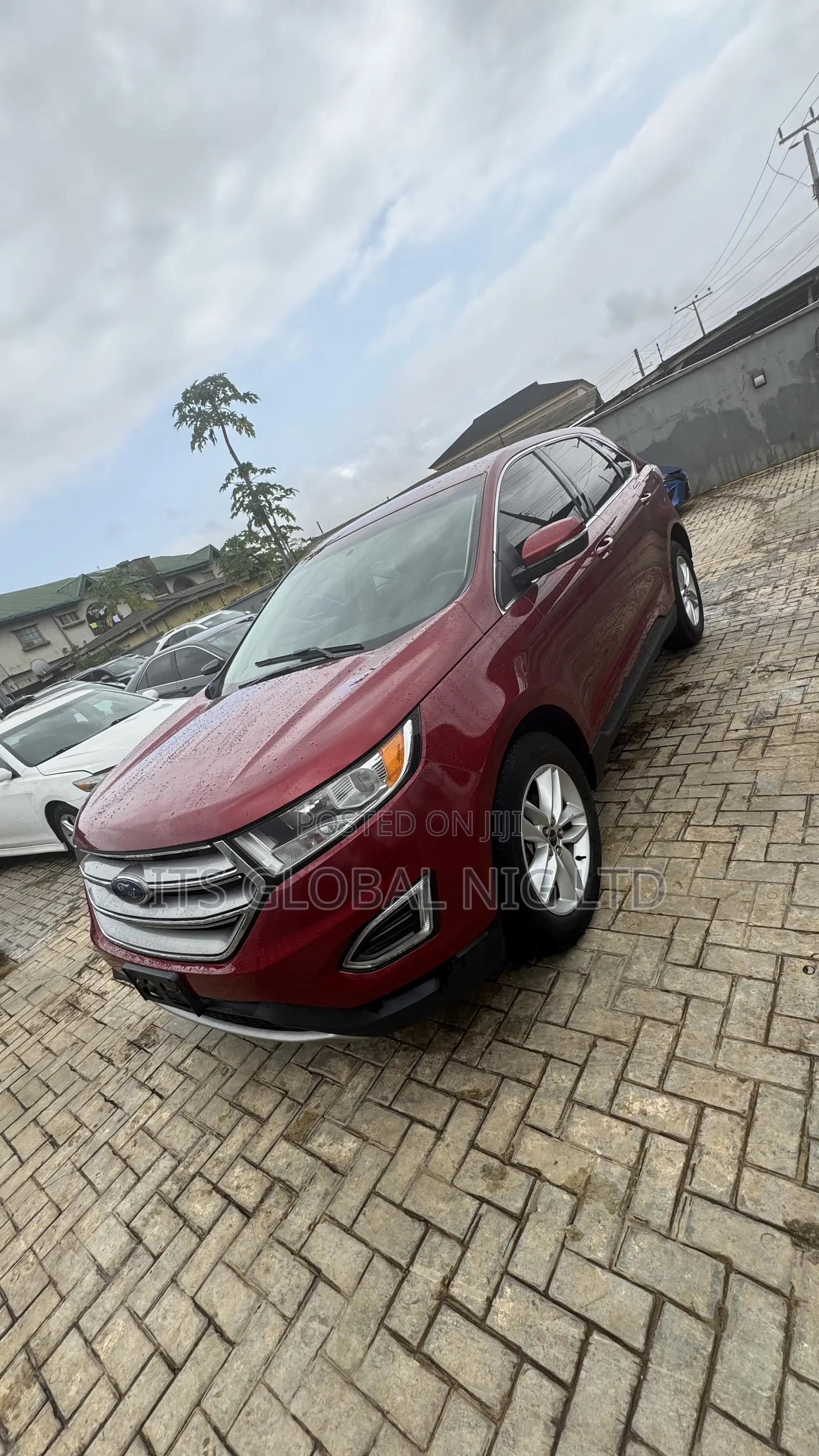 Ford Edge SEL 4dr SUV (2.0L 4cyl Turbo 6A) 2015 Red