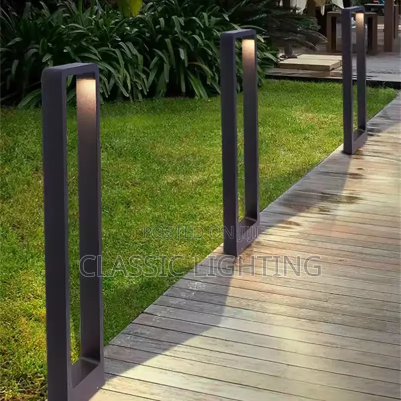 Outdoor Simple LED Lawn Light IP65 Waterproof Garden Aluminum Light