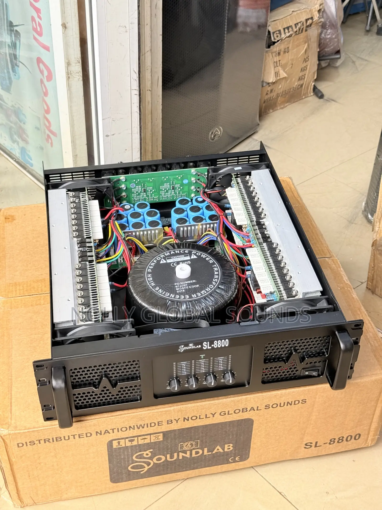 SoundLab 4 Channels Power Amplifier SL-8800 (3,200watts)