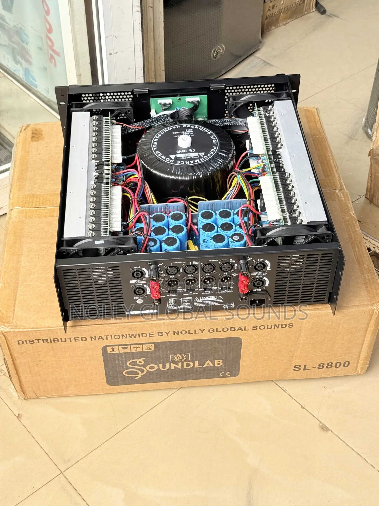 SoundLab 4 Channels Power Amplifier SL-8800 (3,200watts)