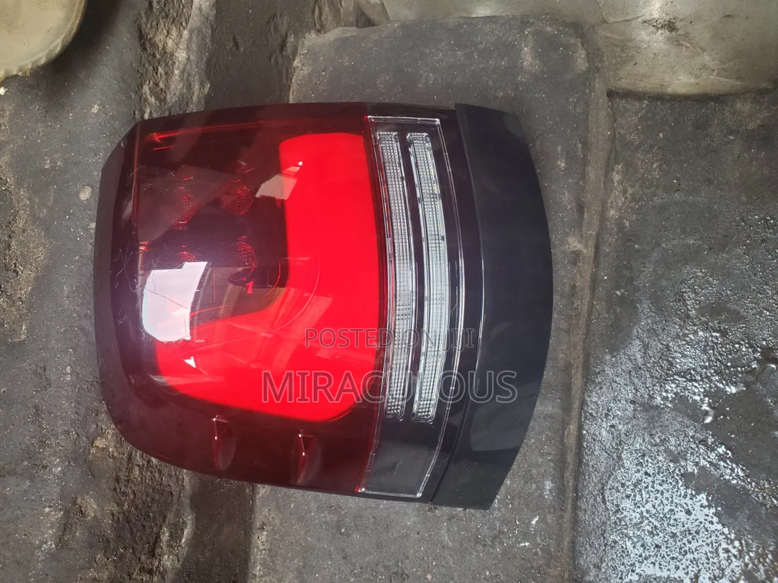 Backlight Toyota Land Cruiser 2020 Model