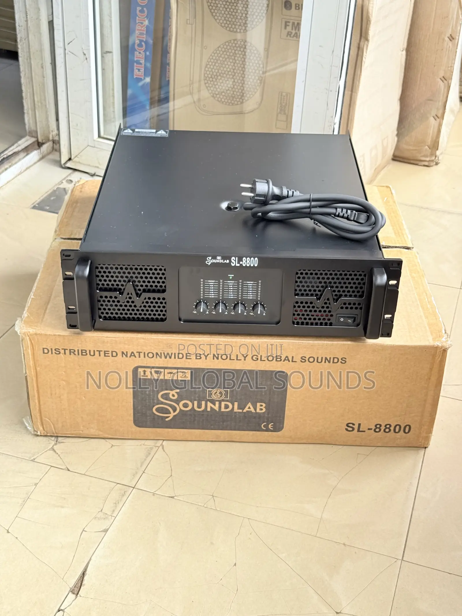 SoundLab 4 Channels Power Amplifier SL-8800 (3,200watts)
