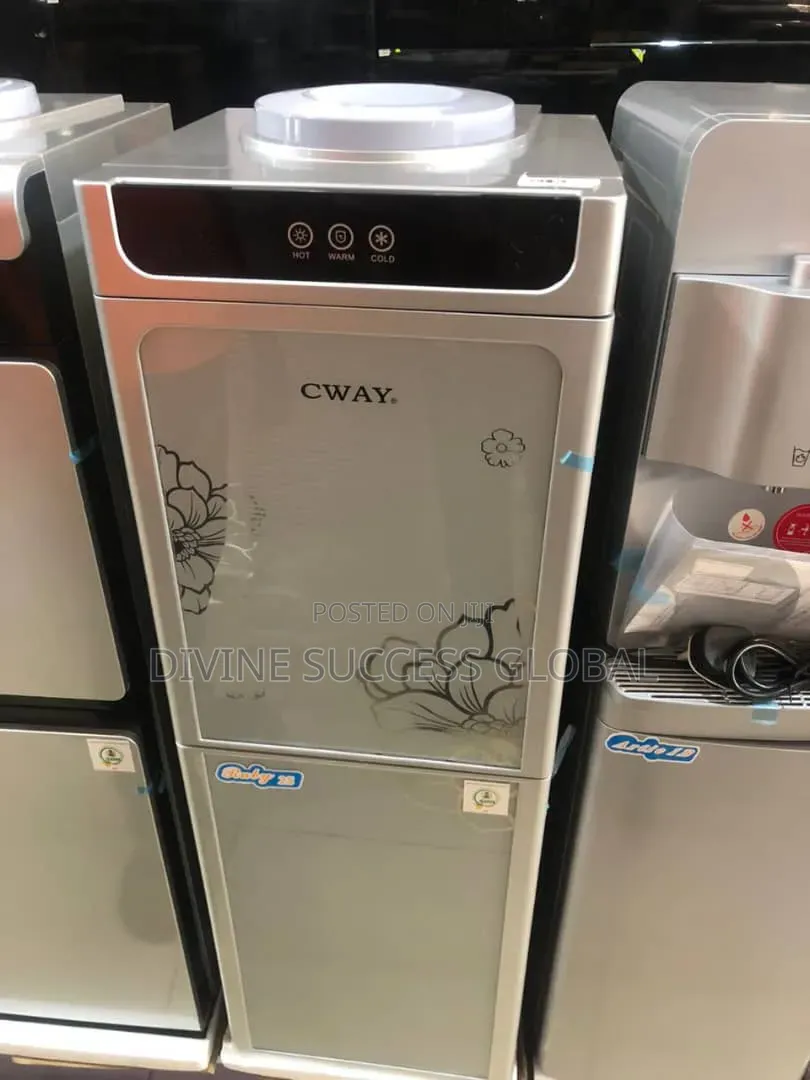 Cway Water Dispenser Hot and Cold With Freezer