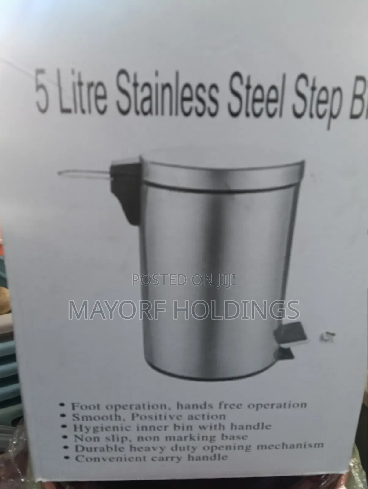 5L Trash Waste Bin