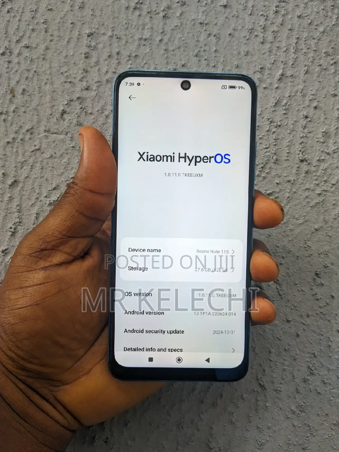 Xiaomi Redmi Note 11S 128 GB Blue