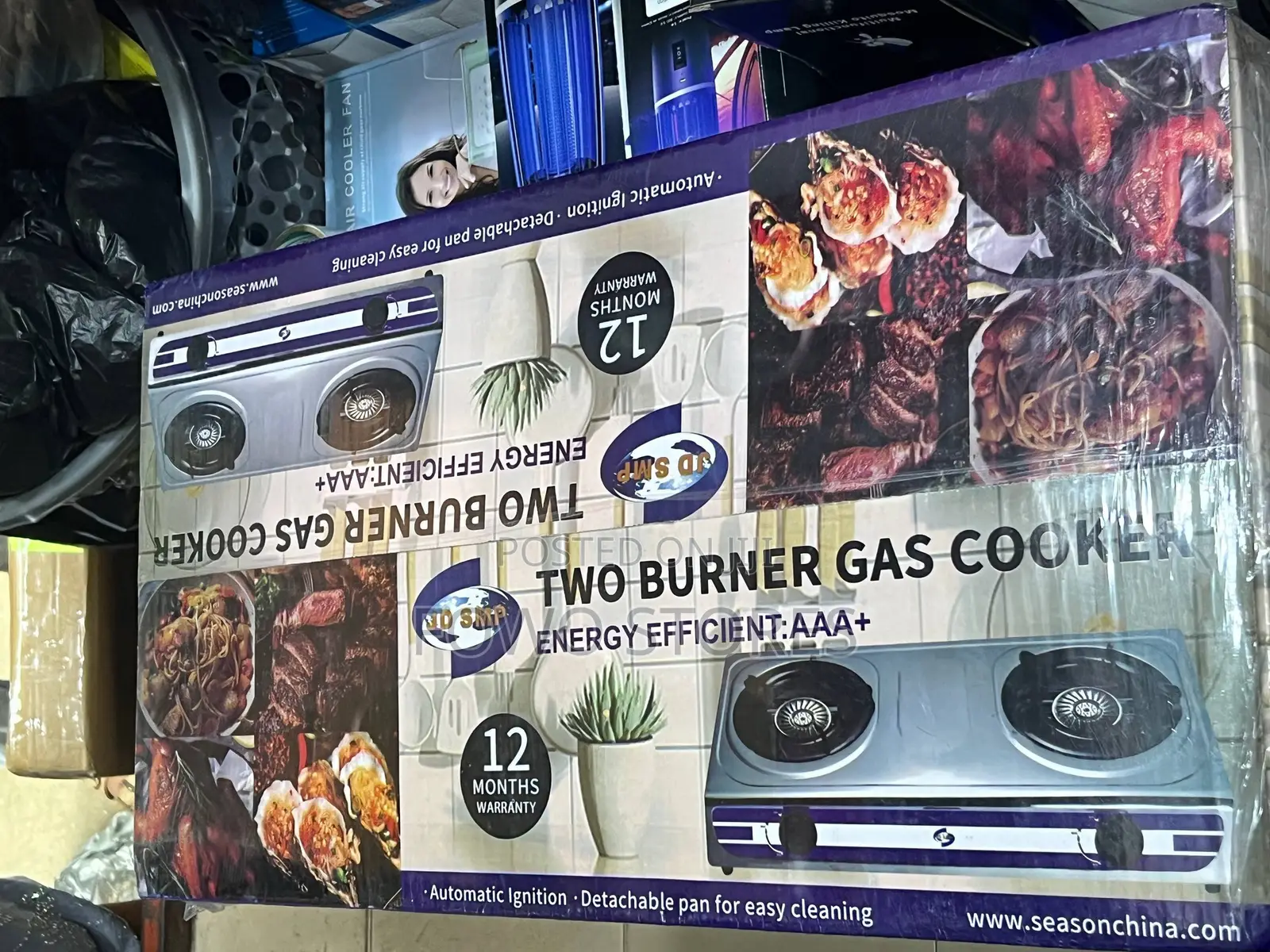 Two Burner Gas Cooker