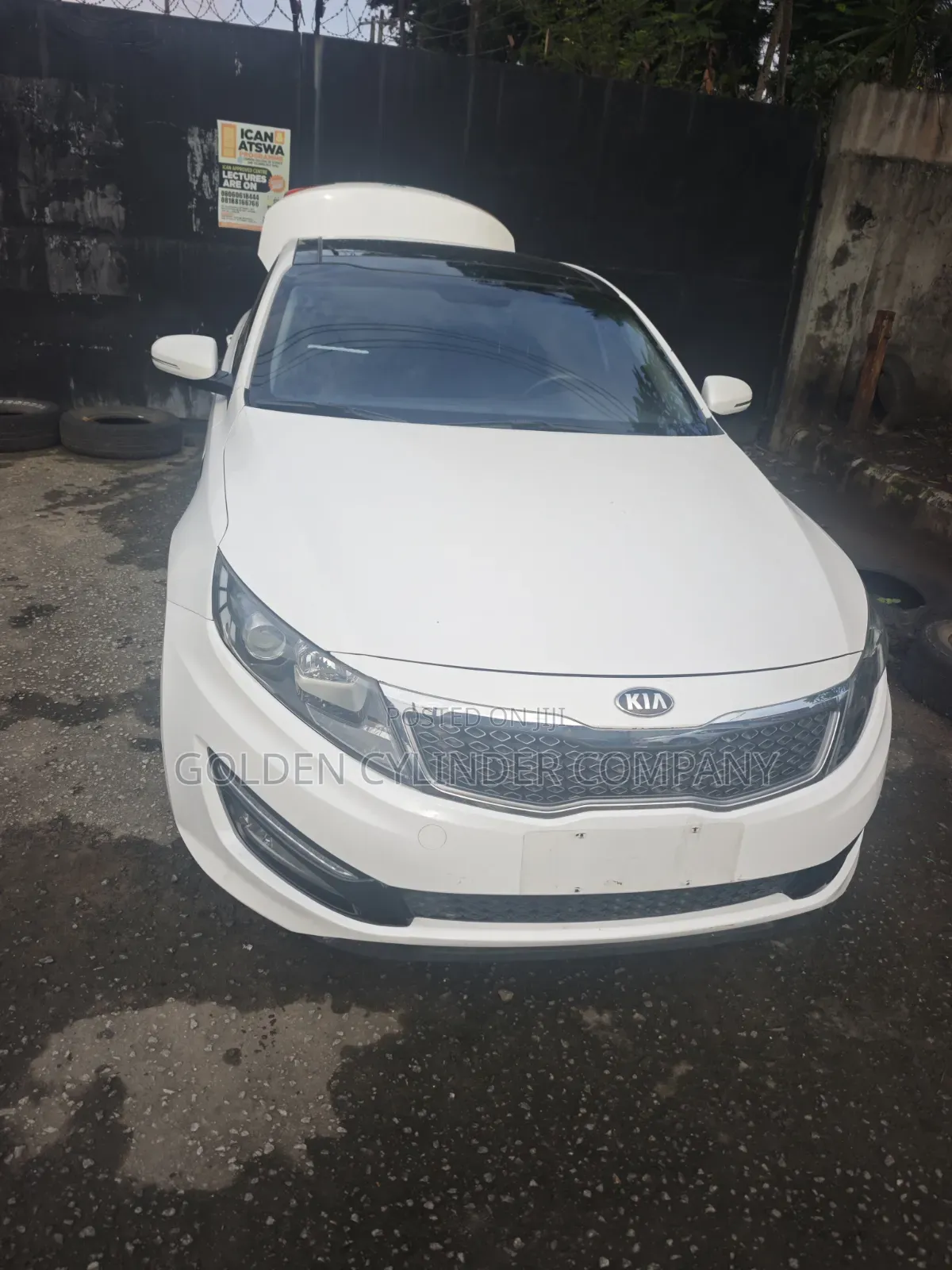 Kia K5 2013 White