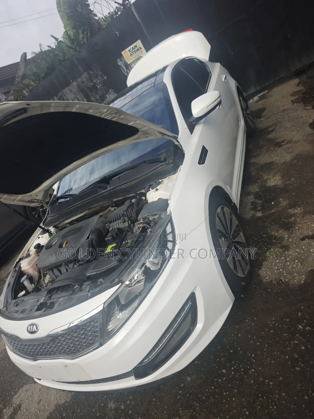 Kia K5 2013 White