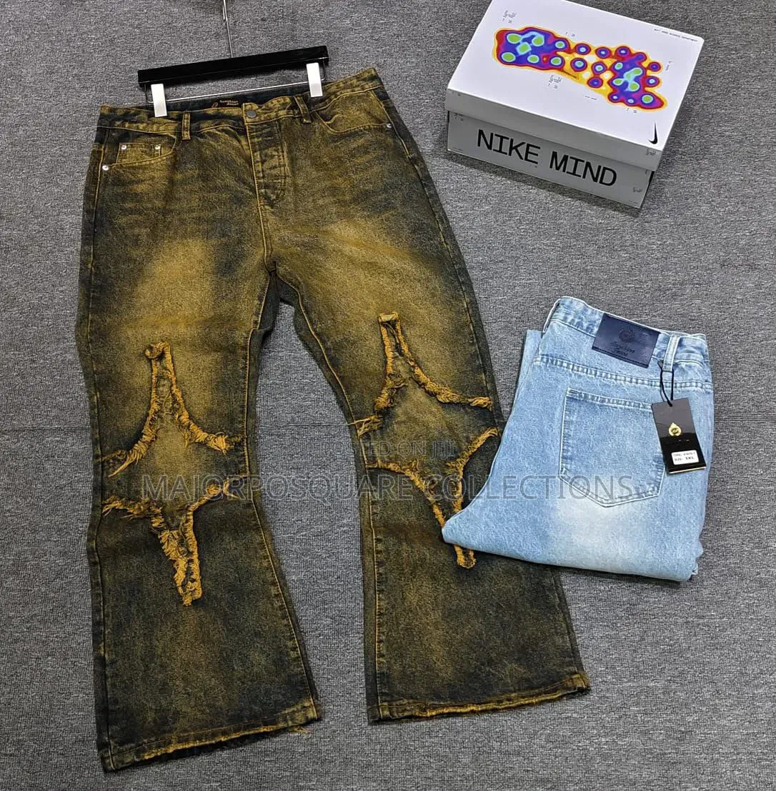 Ladies Big Baggy Jeans Trousers