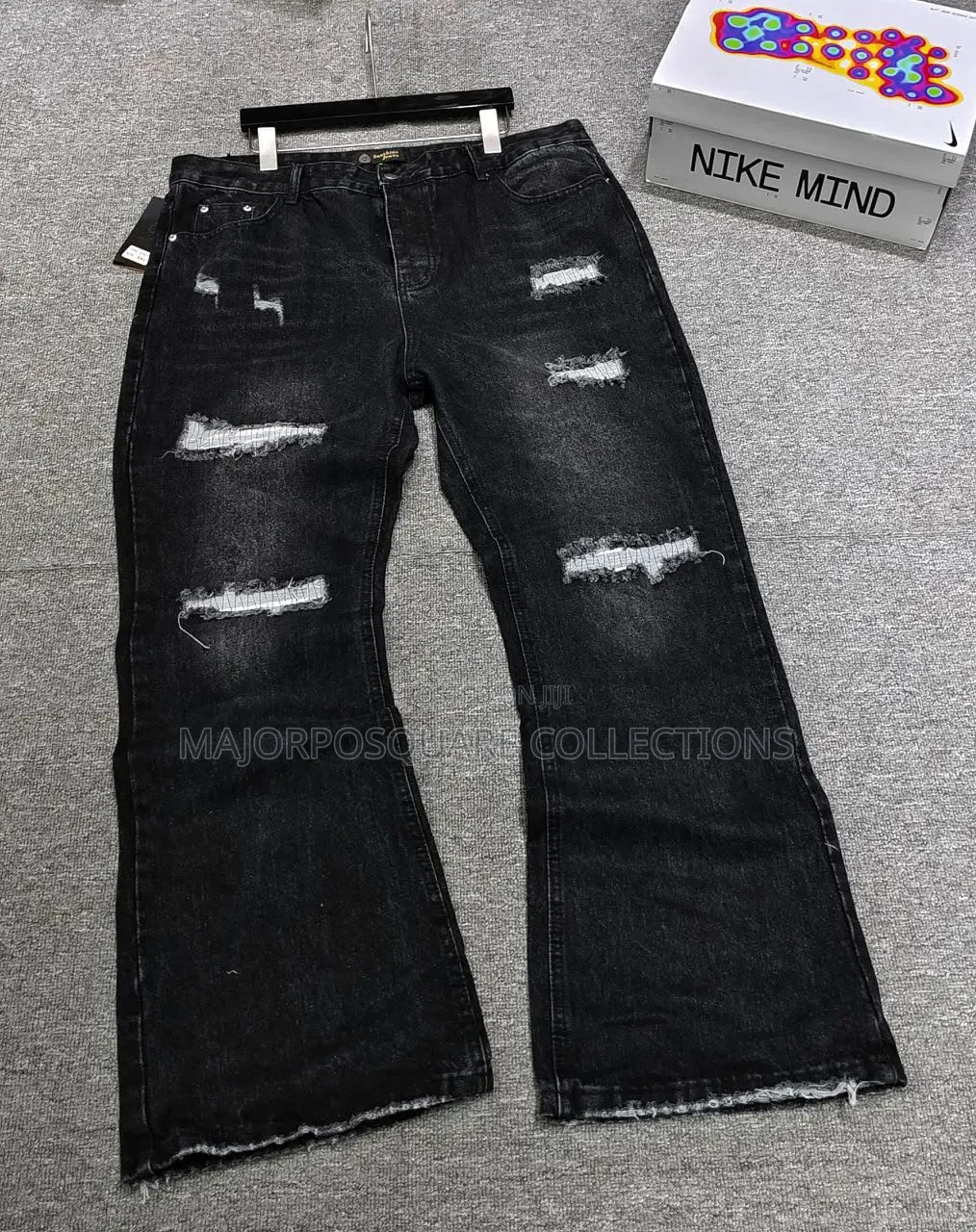 Ladies Big Baggy Jeans Trousers