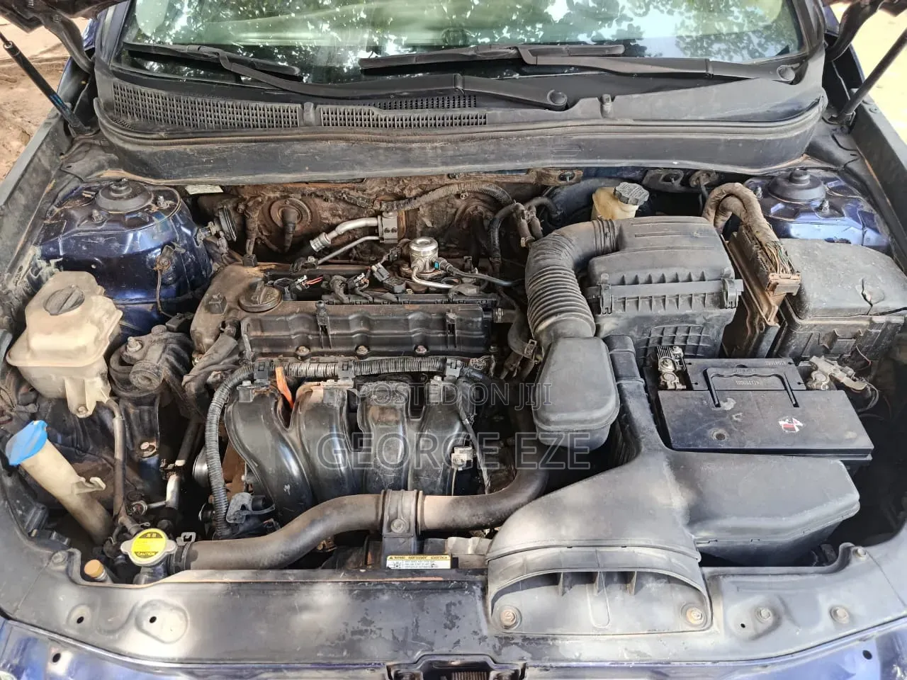 Hyundai Sonata 2012 Blue