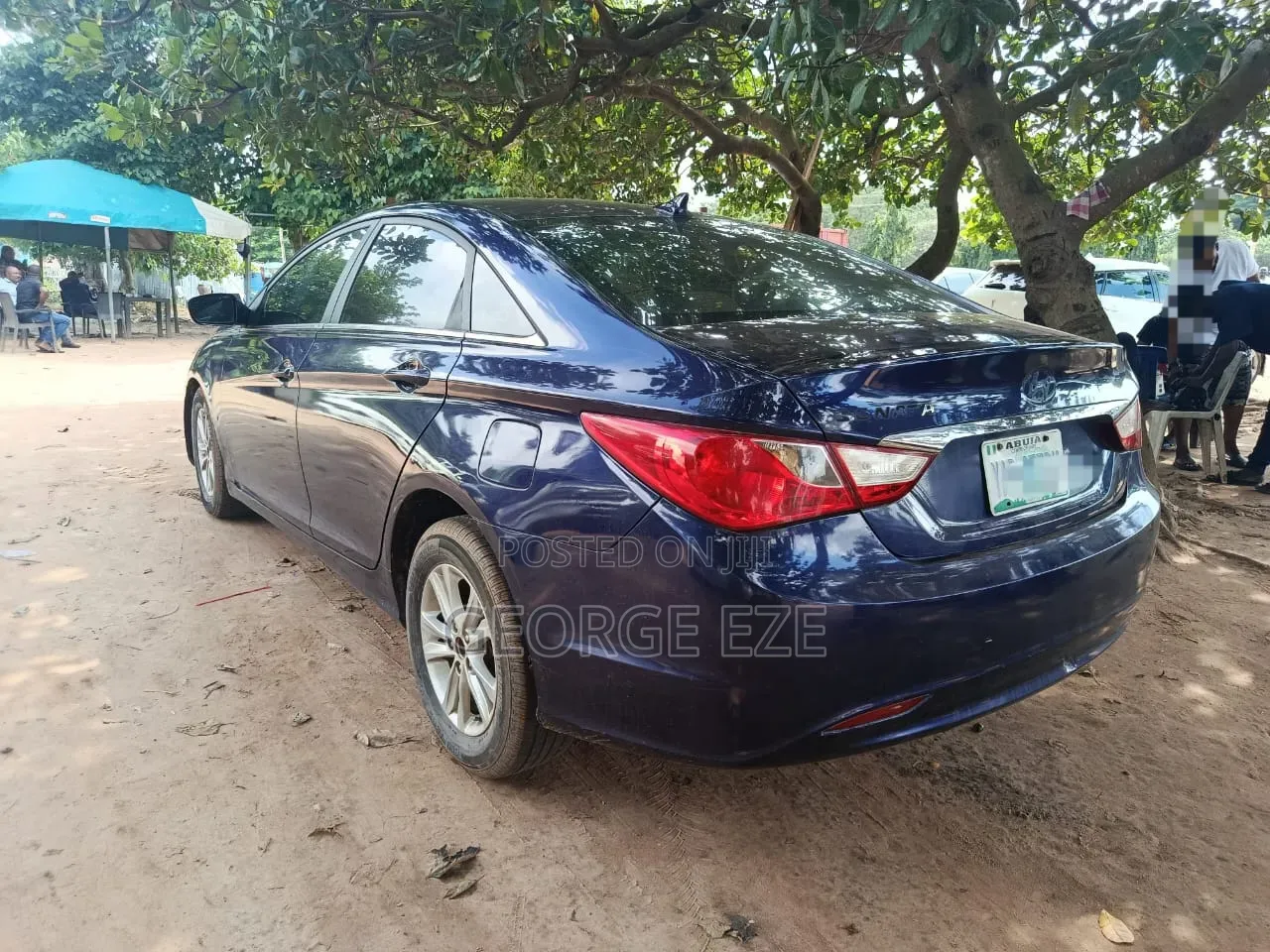 Hyundai Sonata 2012 Blue