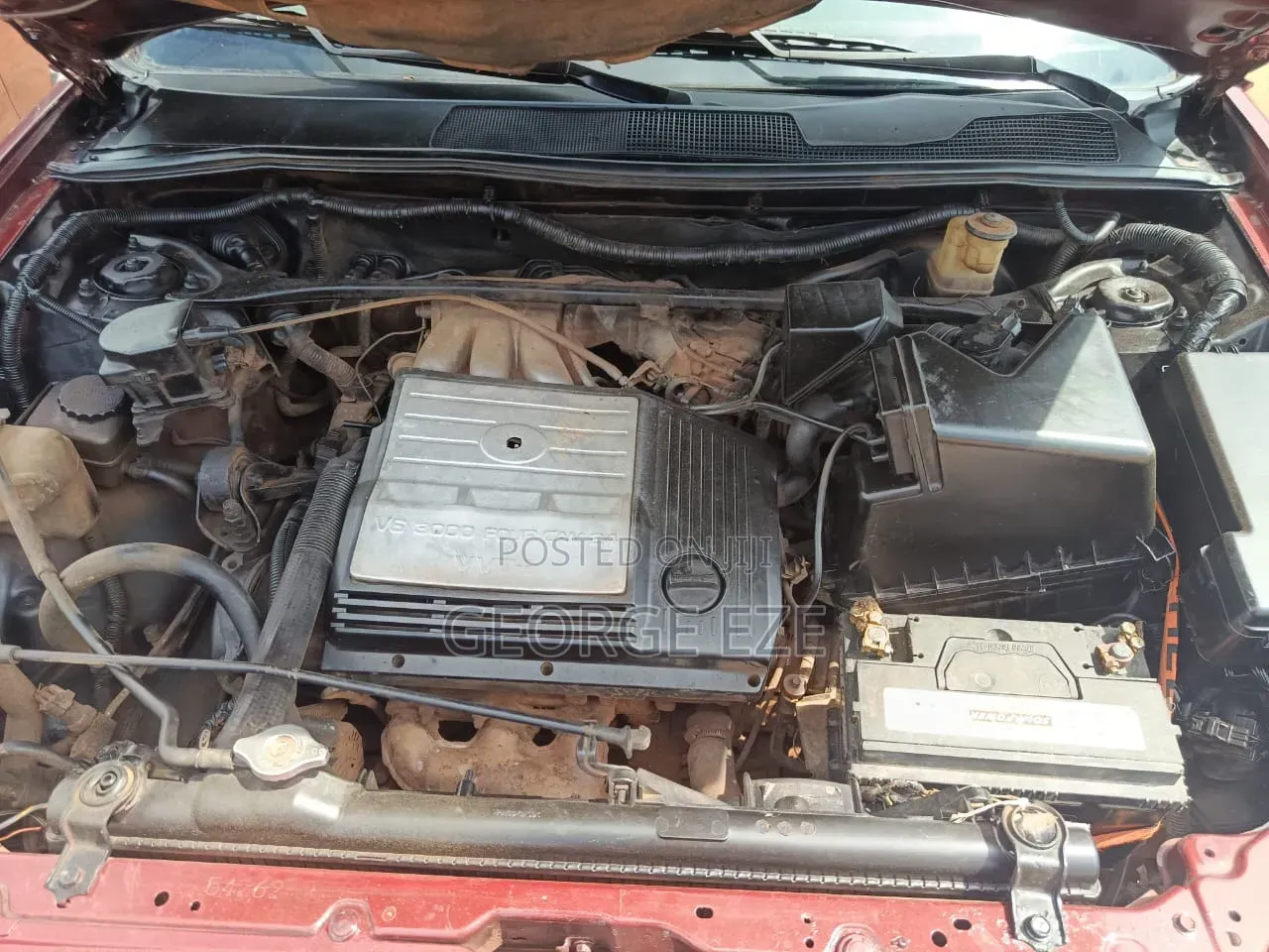 Toyota Highlander 2004 Red