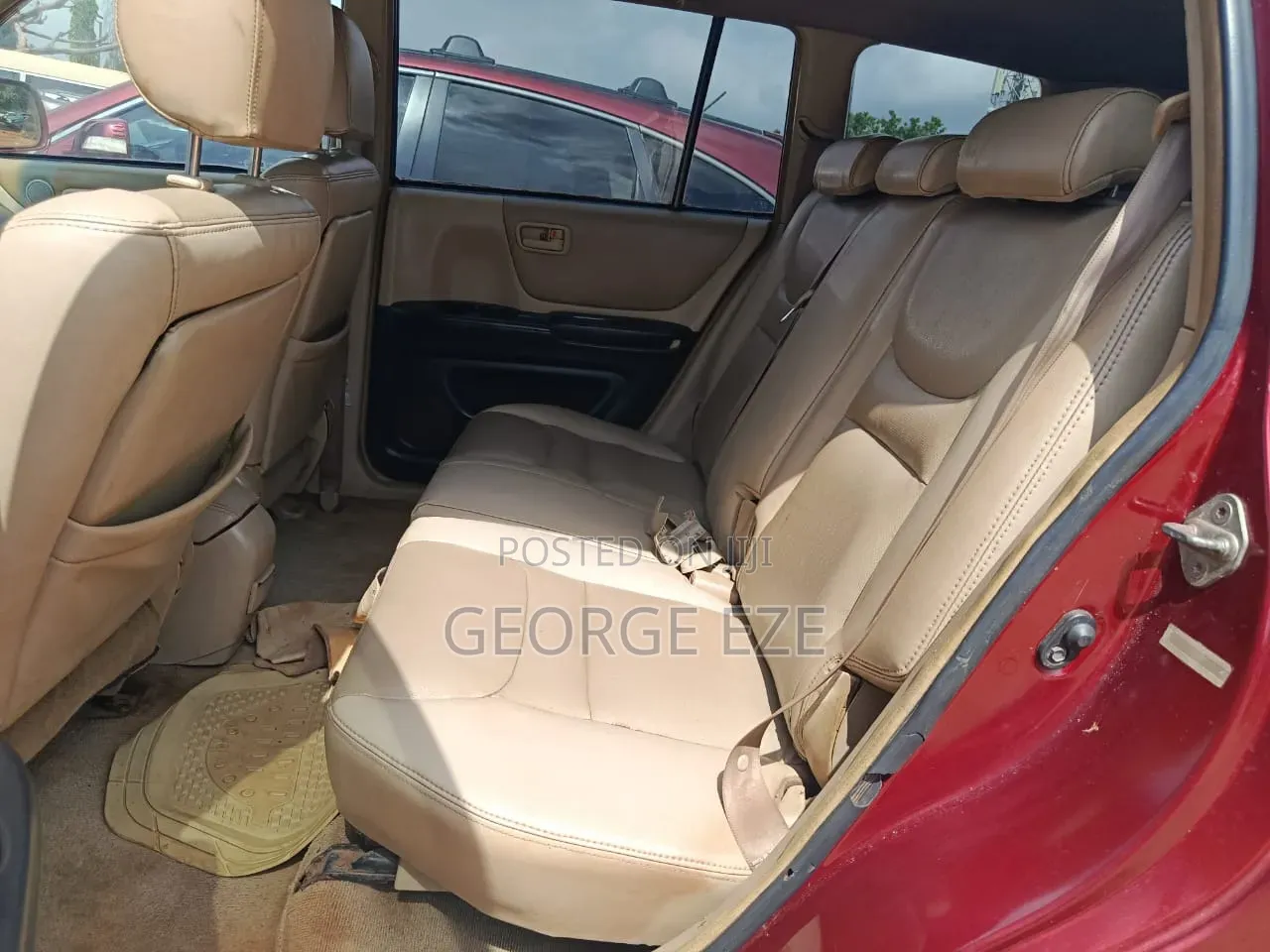 Toyota Highlander 2004 Red