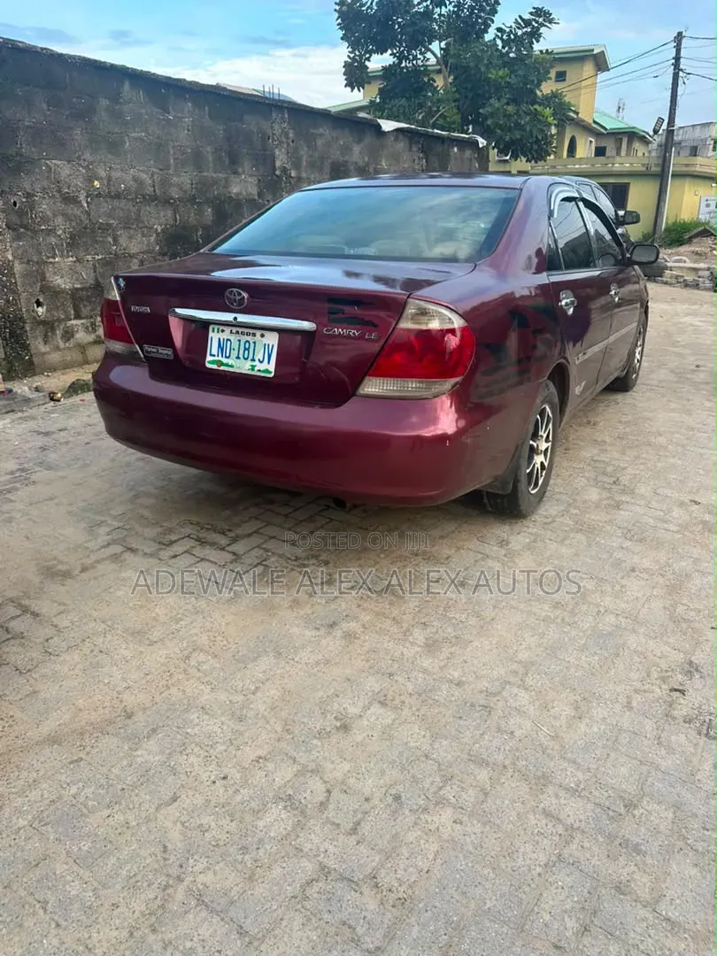 Toyota Camry 2005 Burgundy