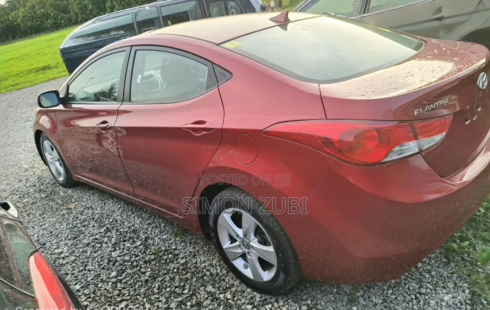 Hyundai Elantra 2012 Red