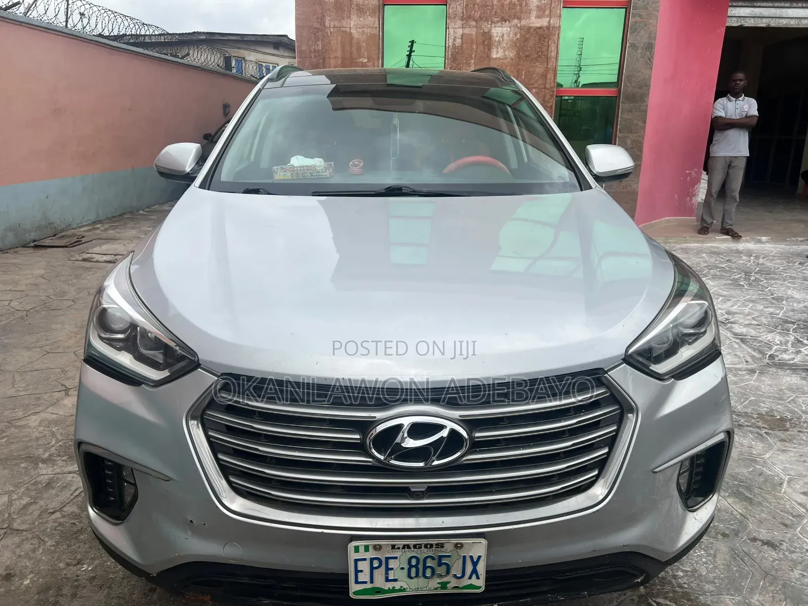 Hyundai Santa Fe 2017 Silver