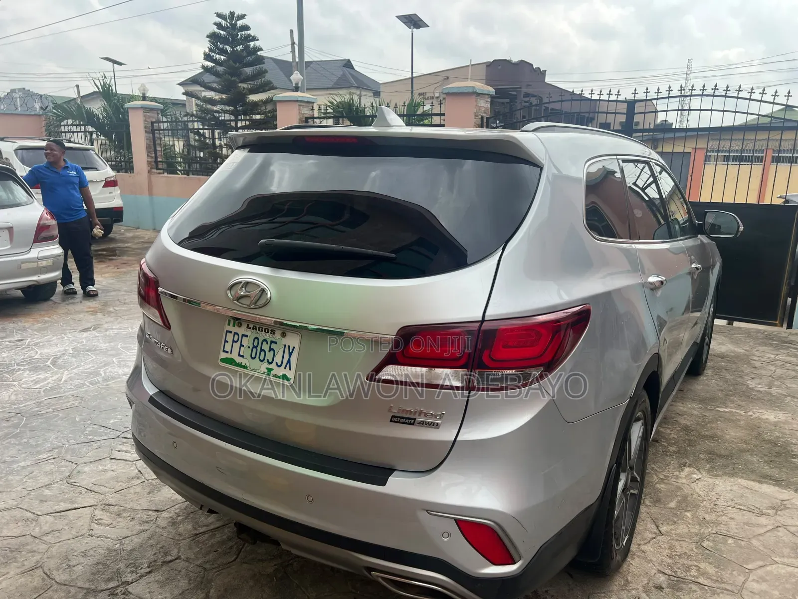 Hyundai Santa Fe 2017 Silver