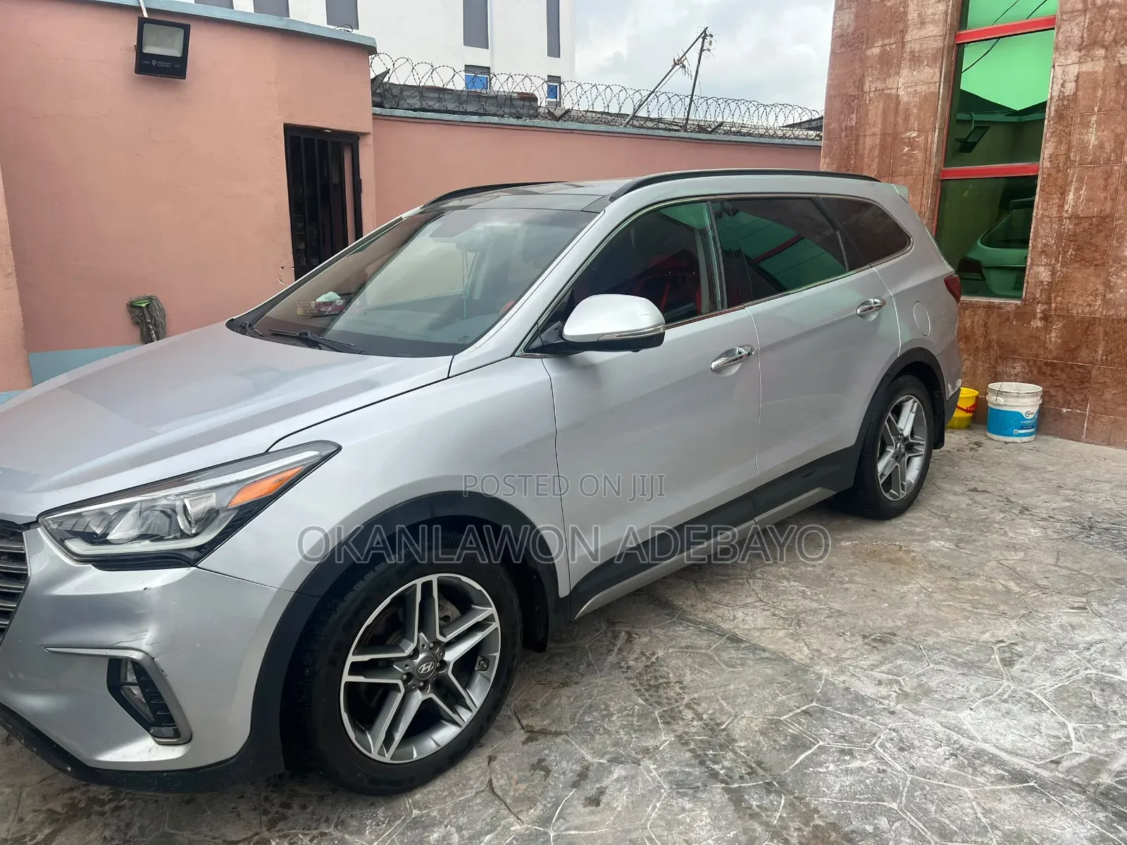 Hyundai Santa Fe 2017 Silver