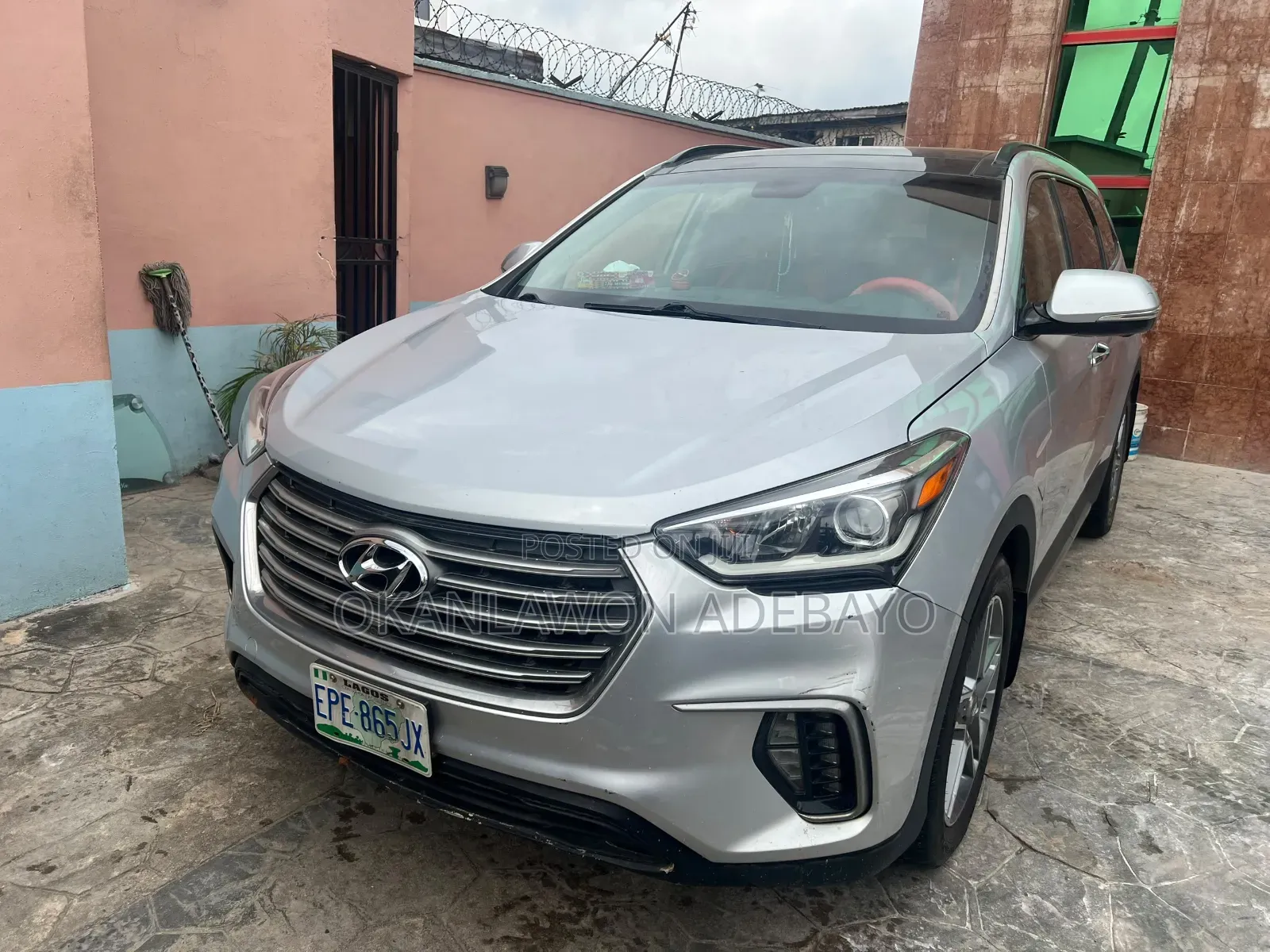 Hyundai Santa Fe 2017 Silver