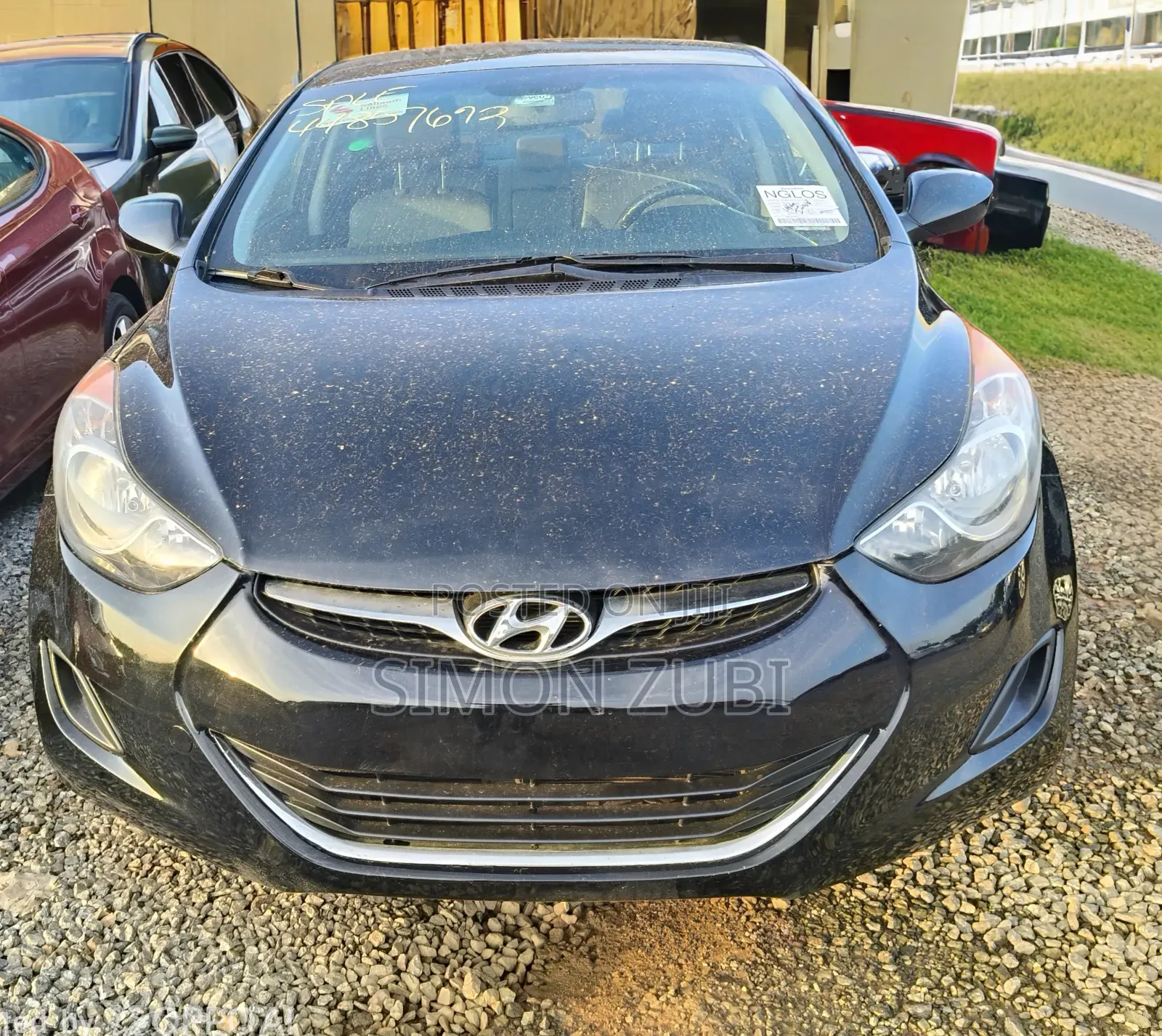 Hyundai Elantra 2012 Black