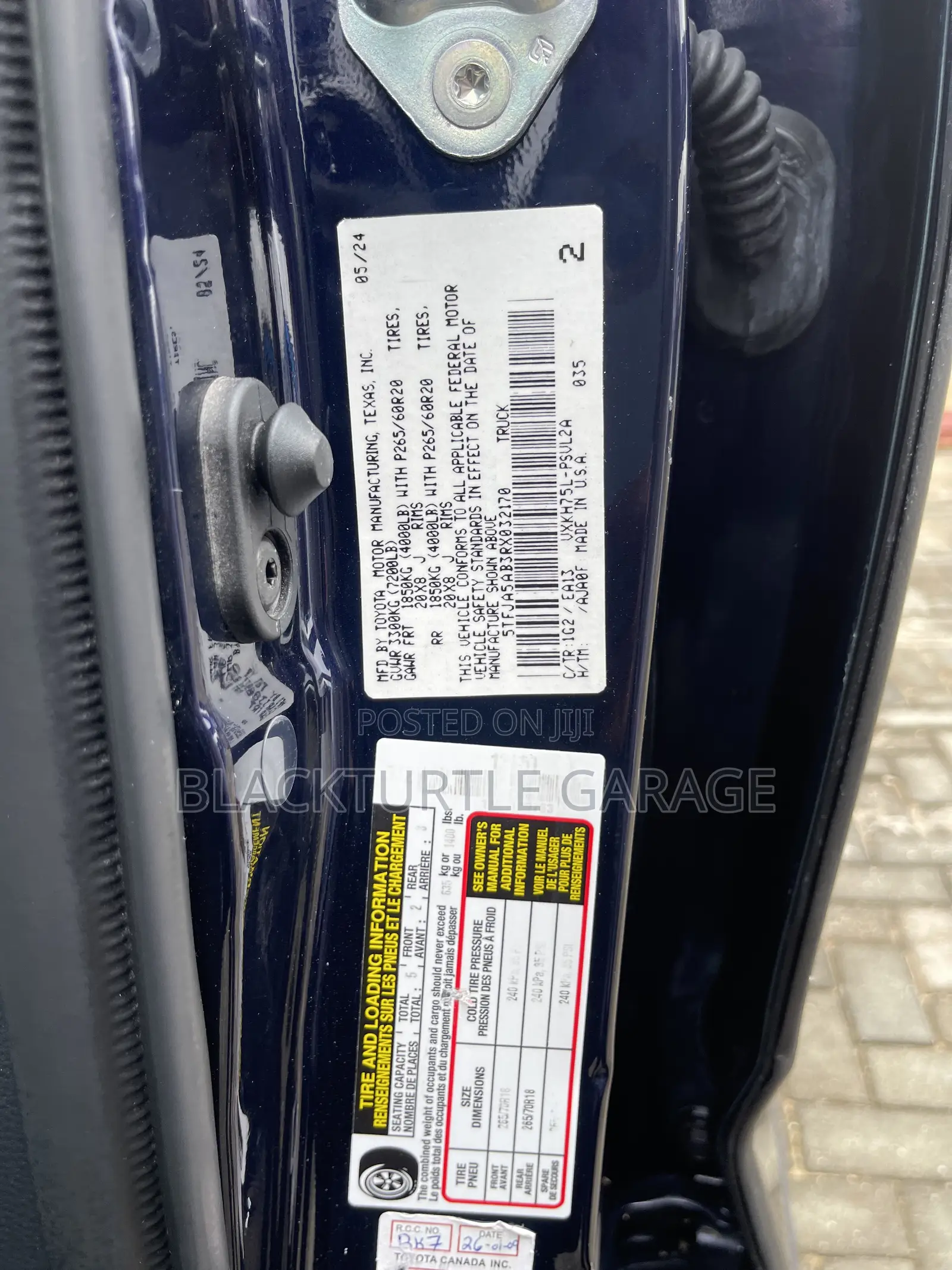 Toyota Tundra 2024 Blue