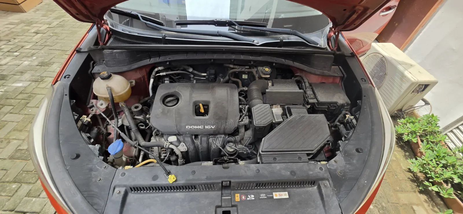 Hyundai Tucson 2017 Orange