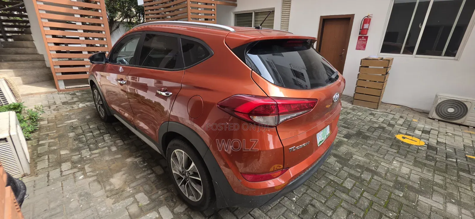 Hyundai Tucson 2017 Orange