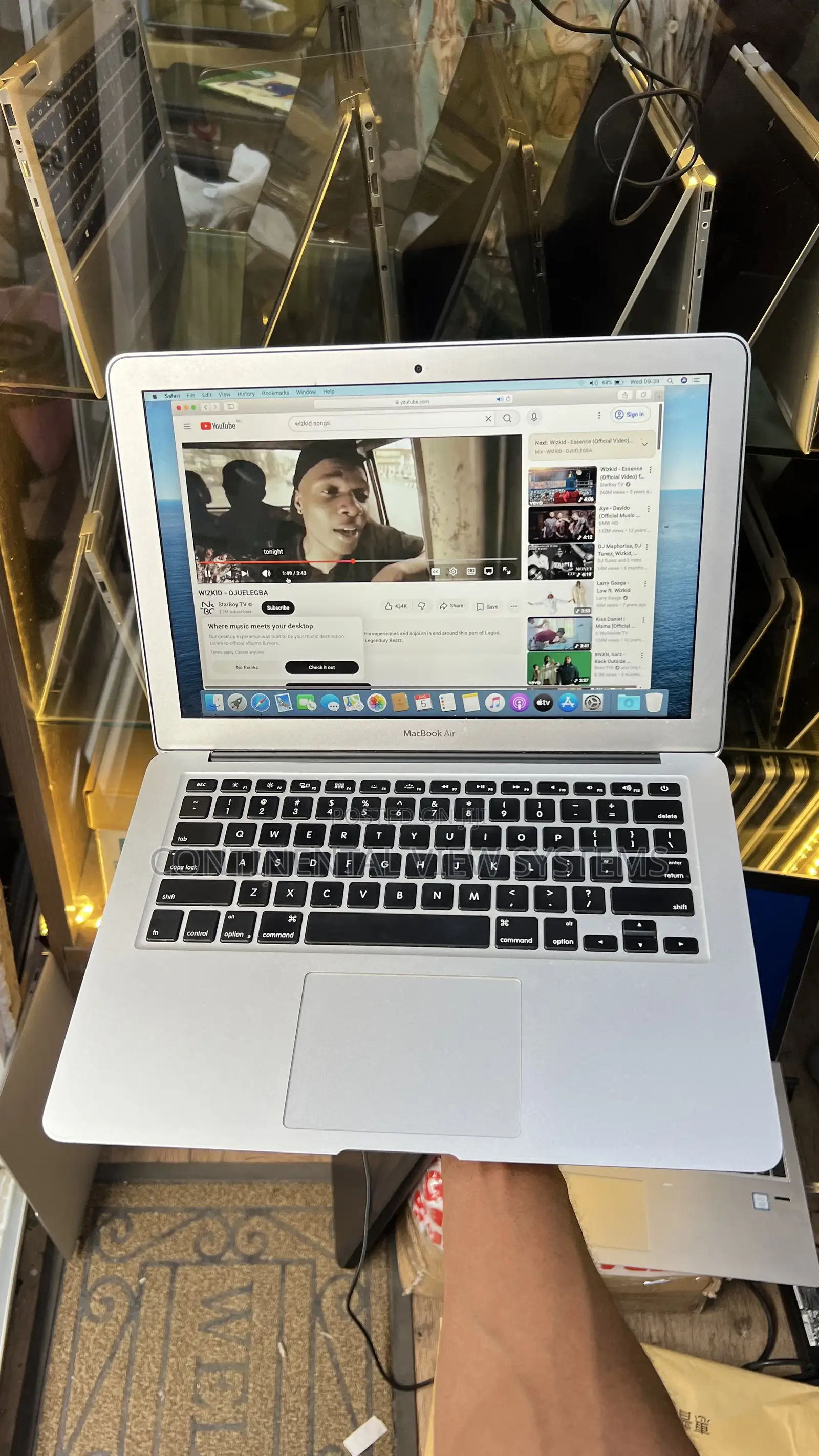 Laptop Apple MacBook Air 2013 4GB Intel Core i5 SSD 128GB