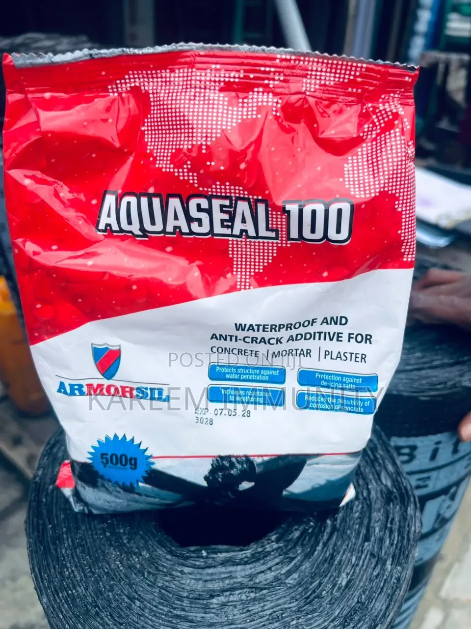 Aquaseal 100 Waterproof and Anti Crack Additive