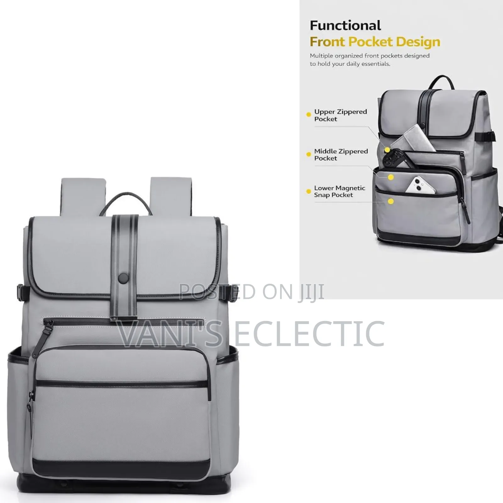 Phil Leather Backpack