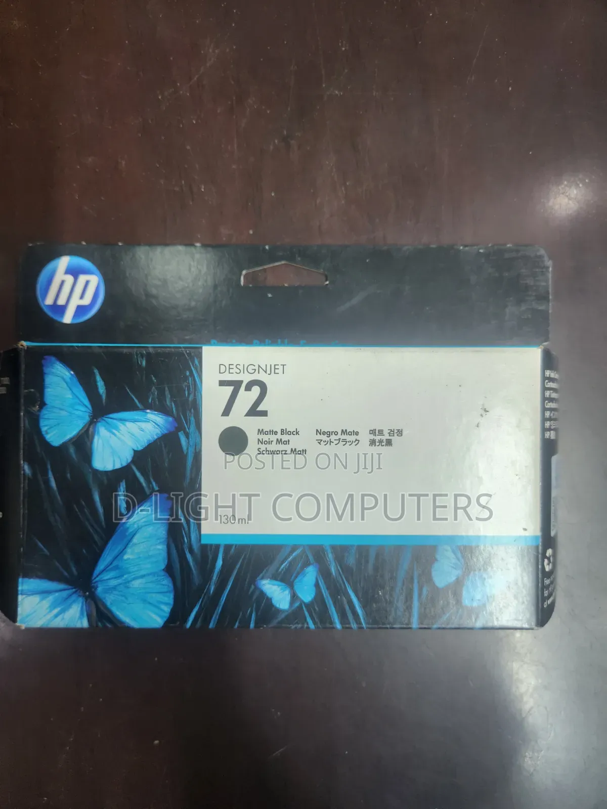 HP 72 Matte Black 130-Ml Ink Cartridge (C9403A)