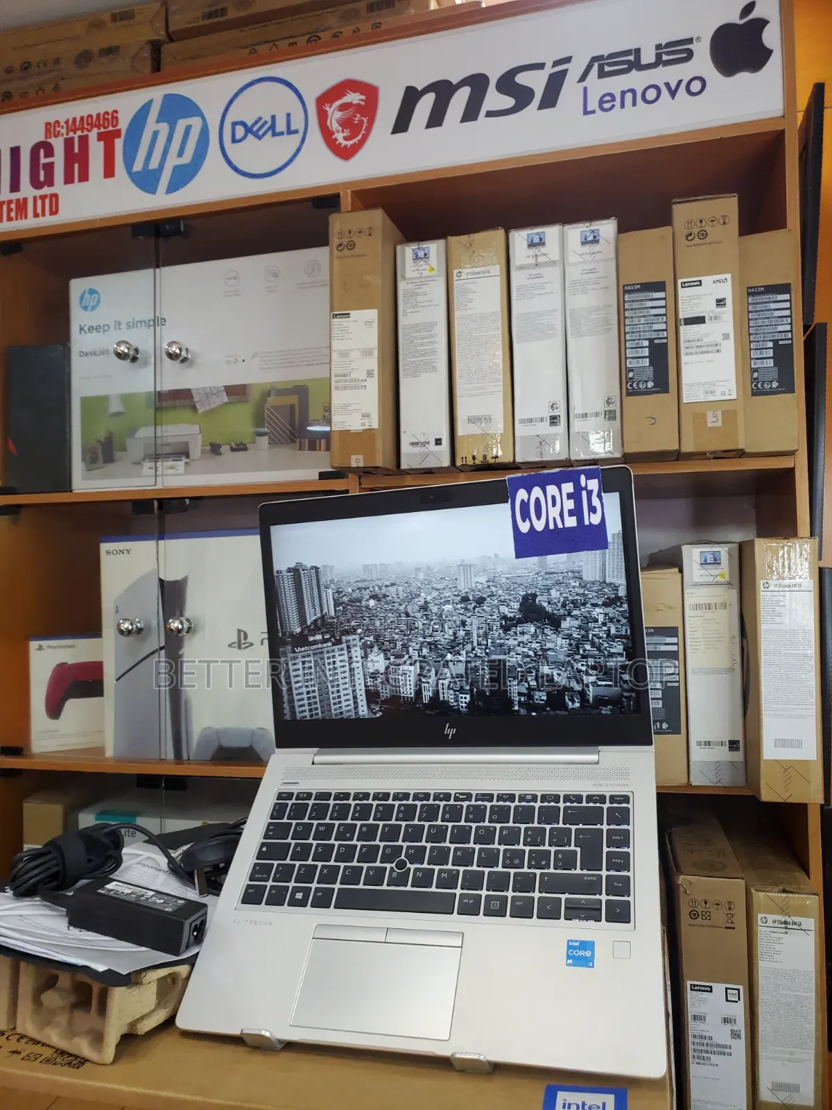 New Laptop HP EliteBook 2170P 4GB Intel Core i3 SSD 256GB