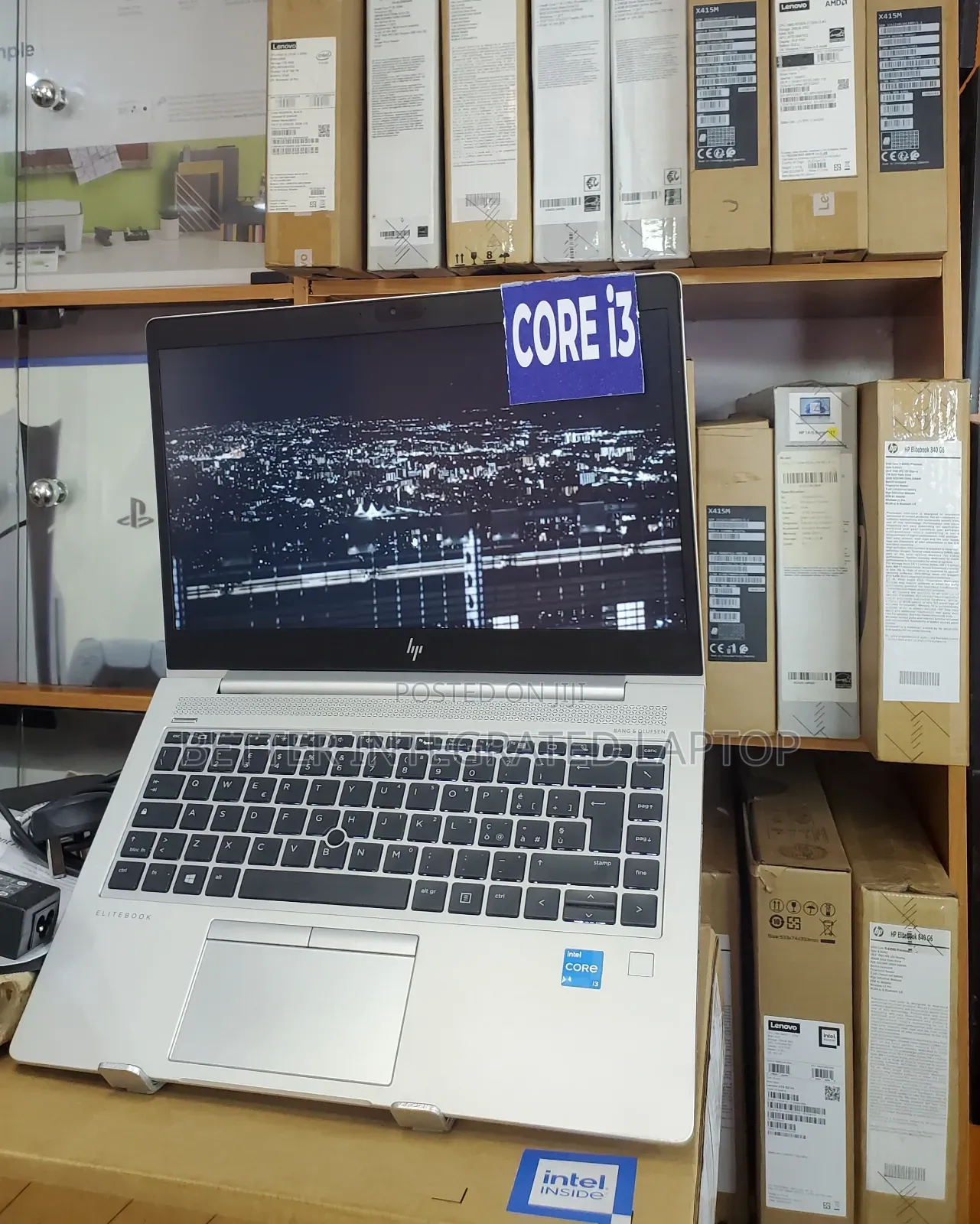 New Laptop HP EliteBook 2170P 4GB Intel Core i3 SSD 256GB