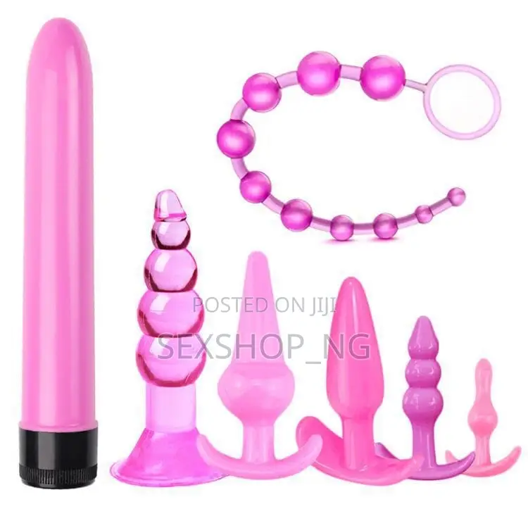 Anal Set for Beginners 7 Piece Set Butt Plug for Beginners