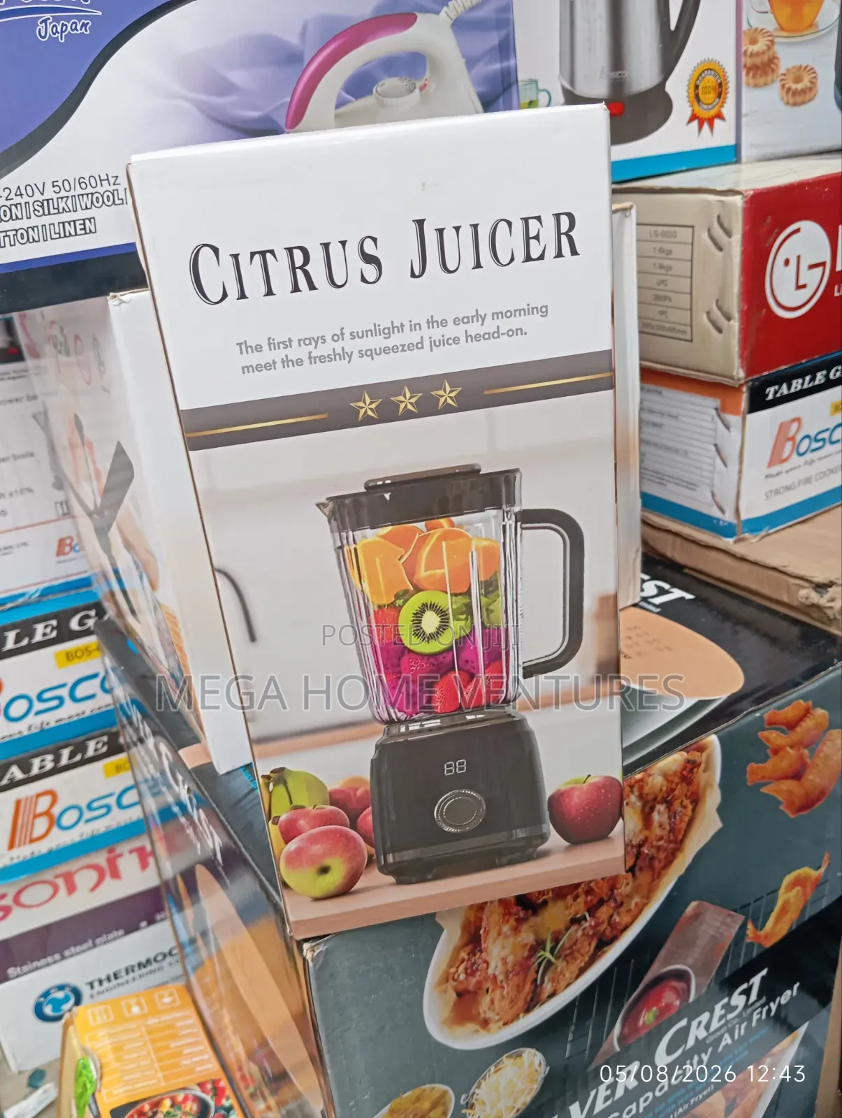 Rechargable Citrus Juicer