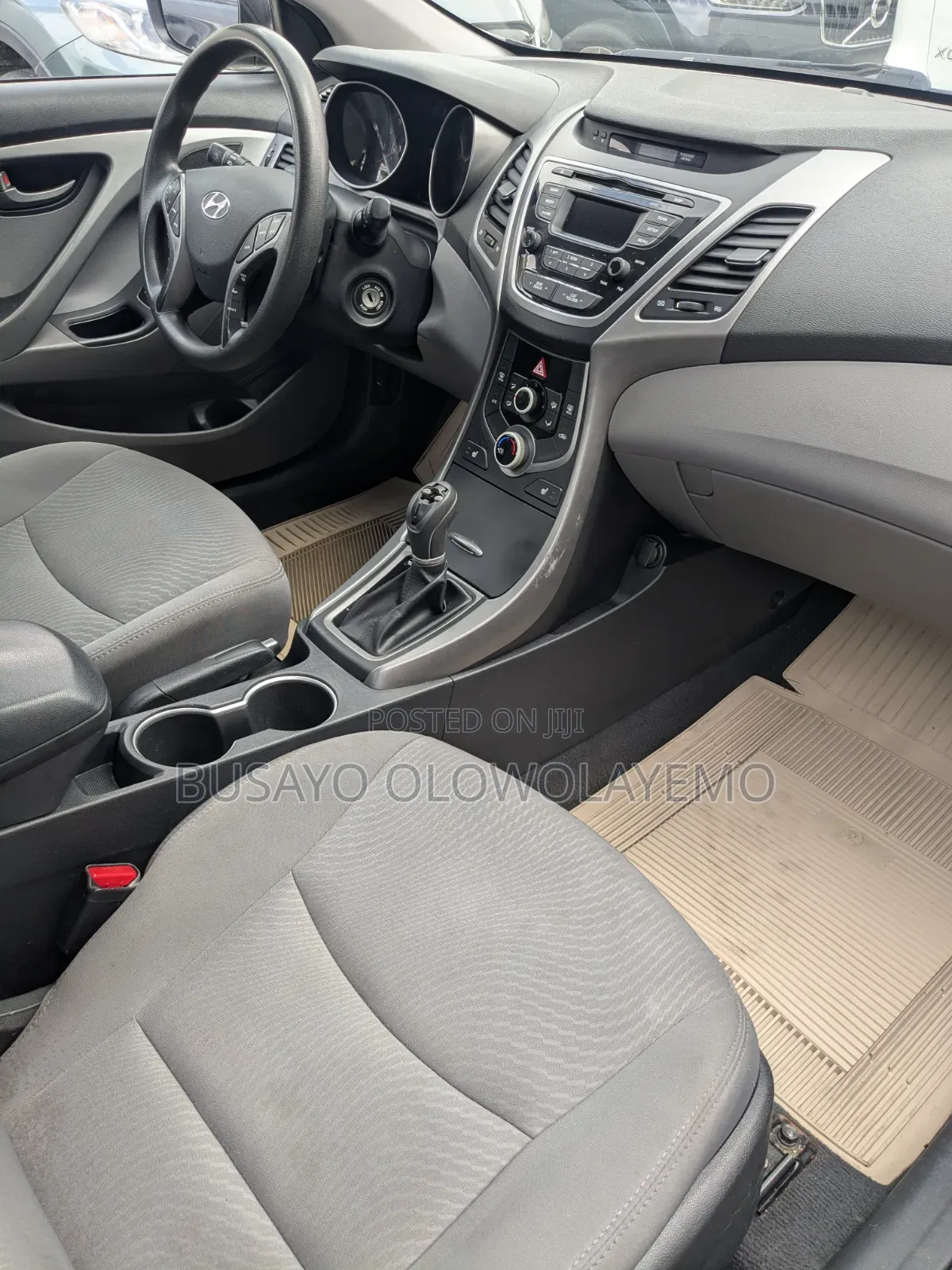 Hyundai Elantra Limited 4dr Sedan (1.8L 4cyl 6A) 2014 Gray