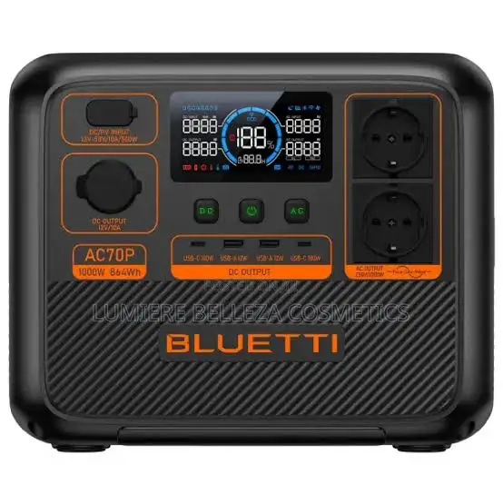 BLUETTI AC70P 1000W Solar Generator – Smart Backup Power Solution