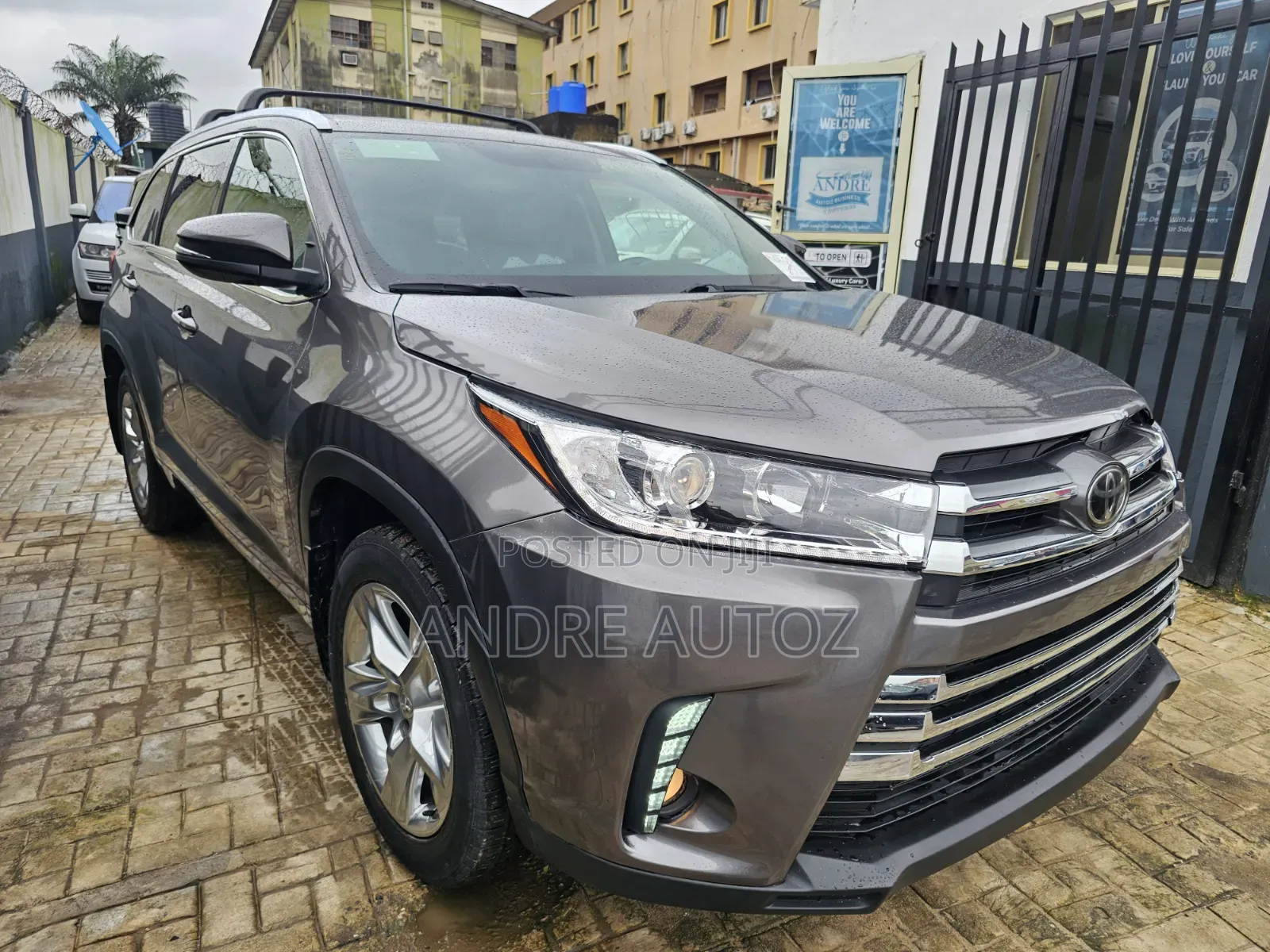 Toyota Highlander 2016 Gray