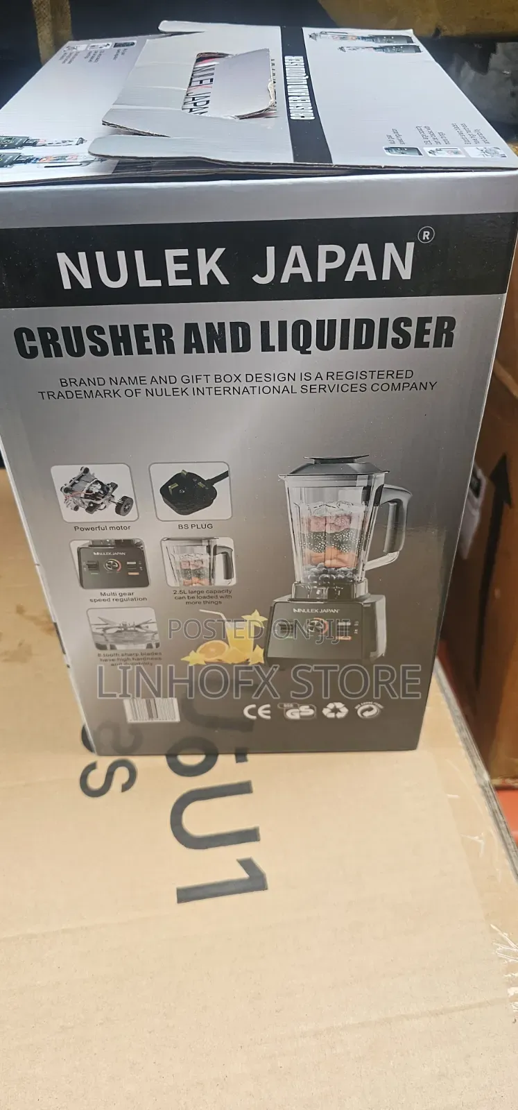 2in1Nulek Japan Crusher and Liquidiser(8800w)