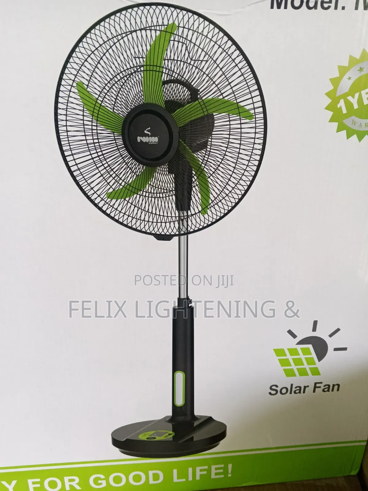 Iwin Solar Rechargeable Fan