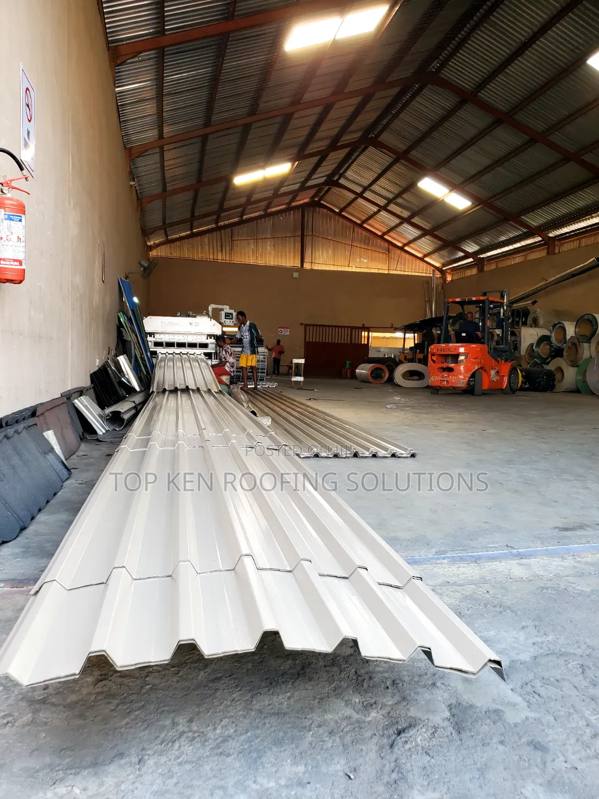 0.60 Beige Longspan Aluminium