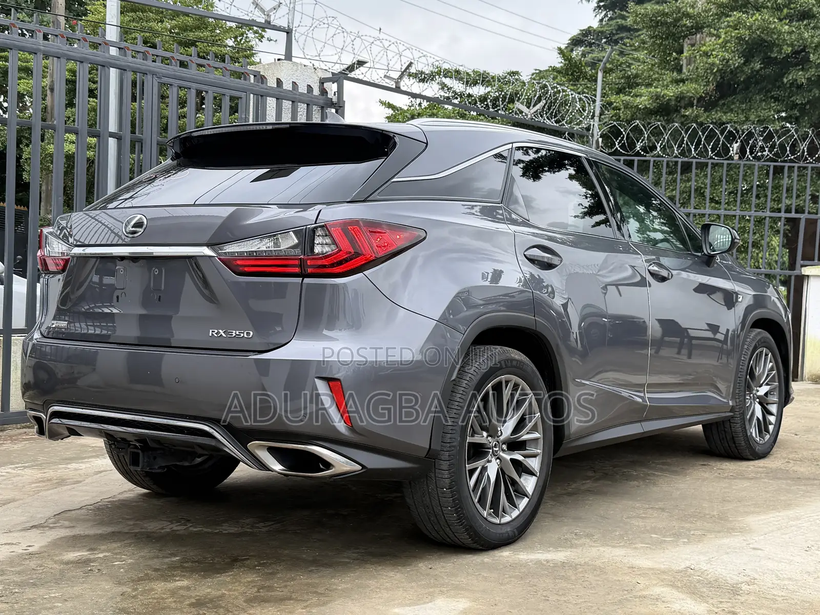 Lexus RX 350 F Sport FWD 2019 Gray