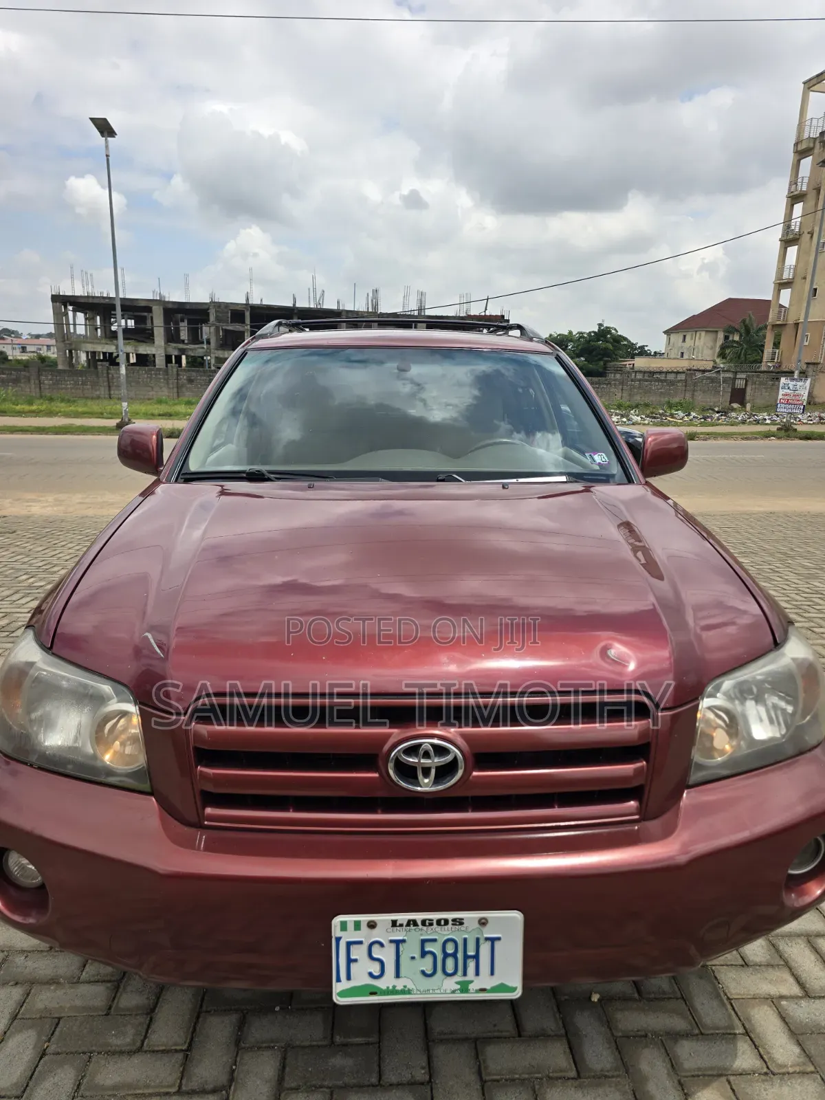 Toyota Highlander 2006 Maroon