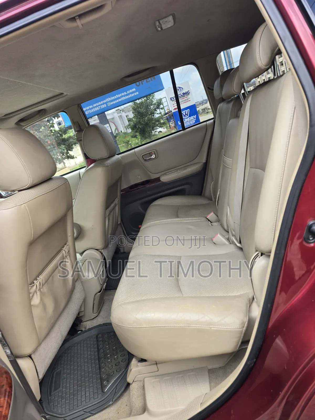 Toyota Highlander 2006 Maroon