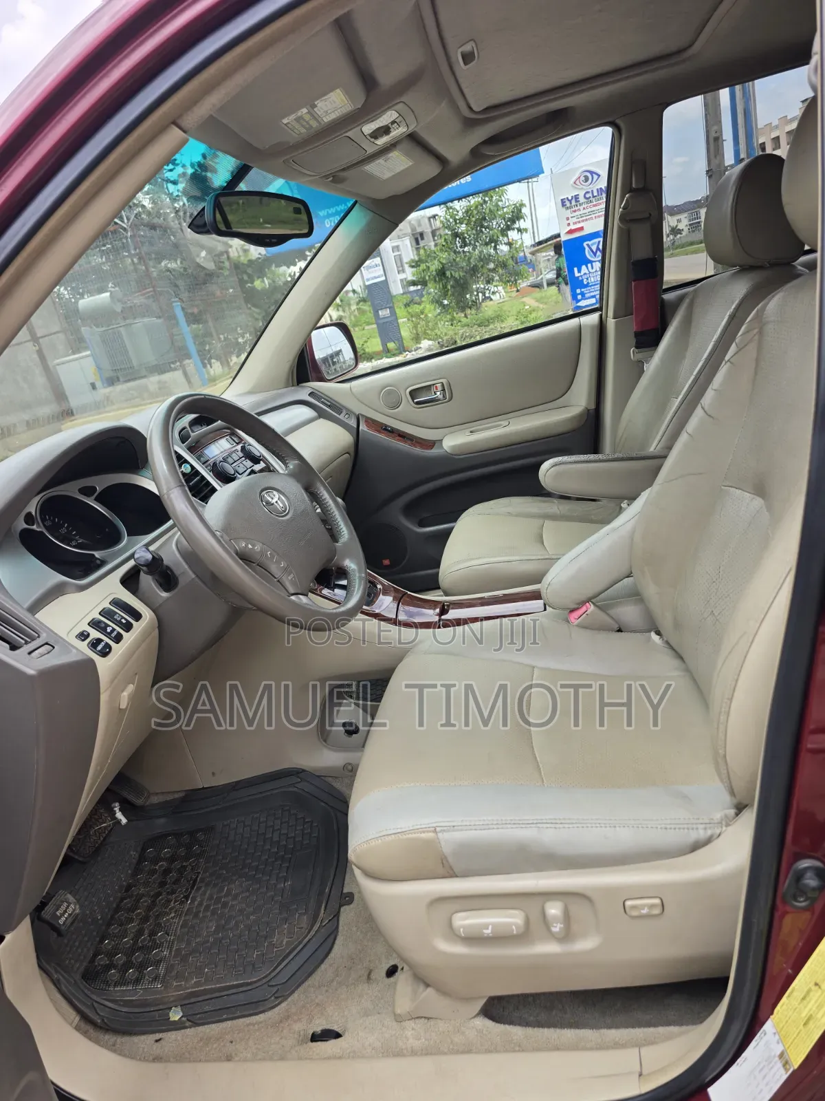 Toyota Highlander 2006 Maroon