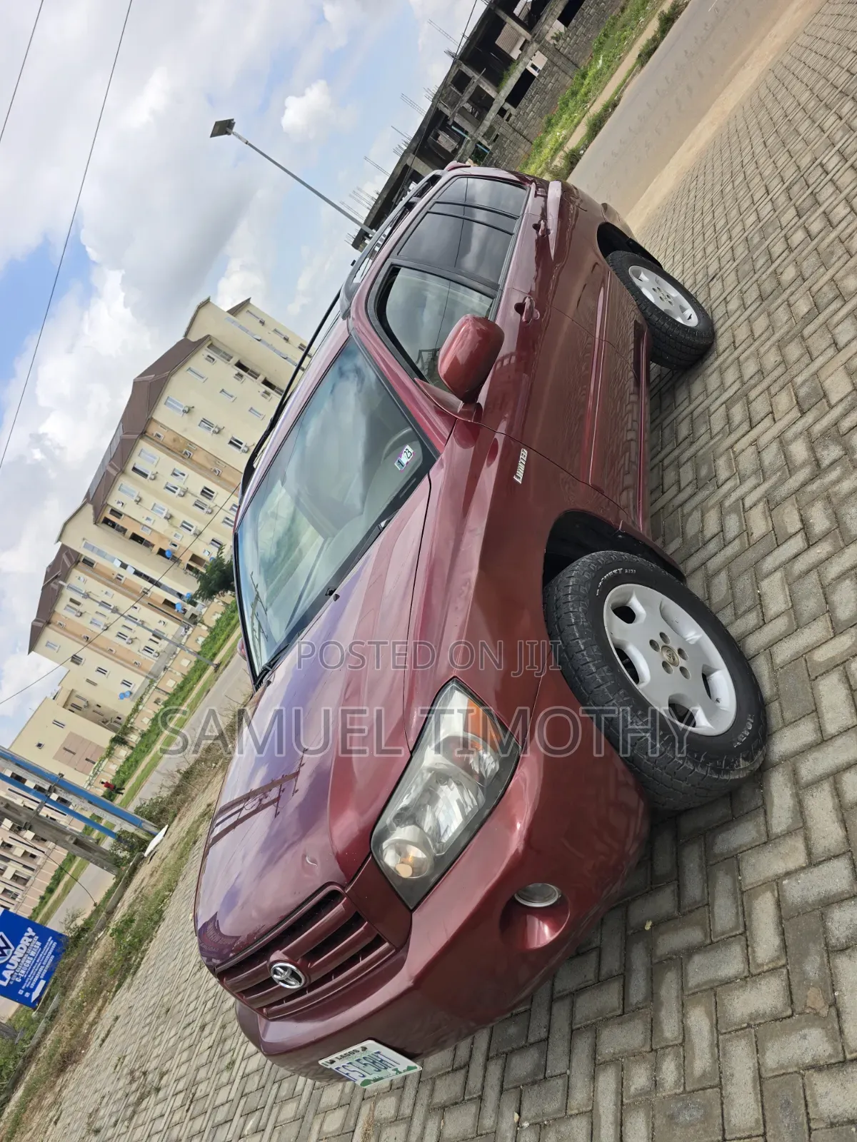 Toyota Highlander 2006 Maroon