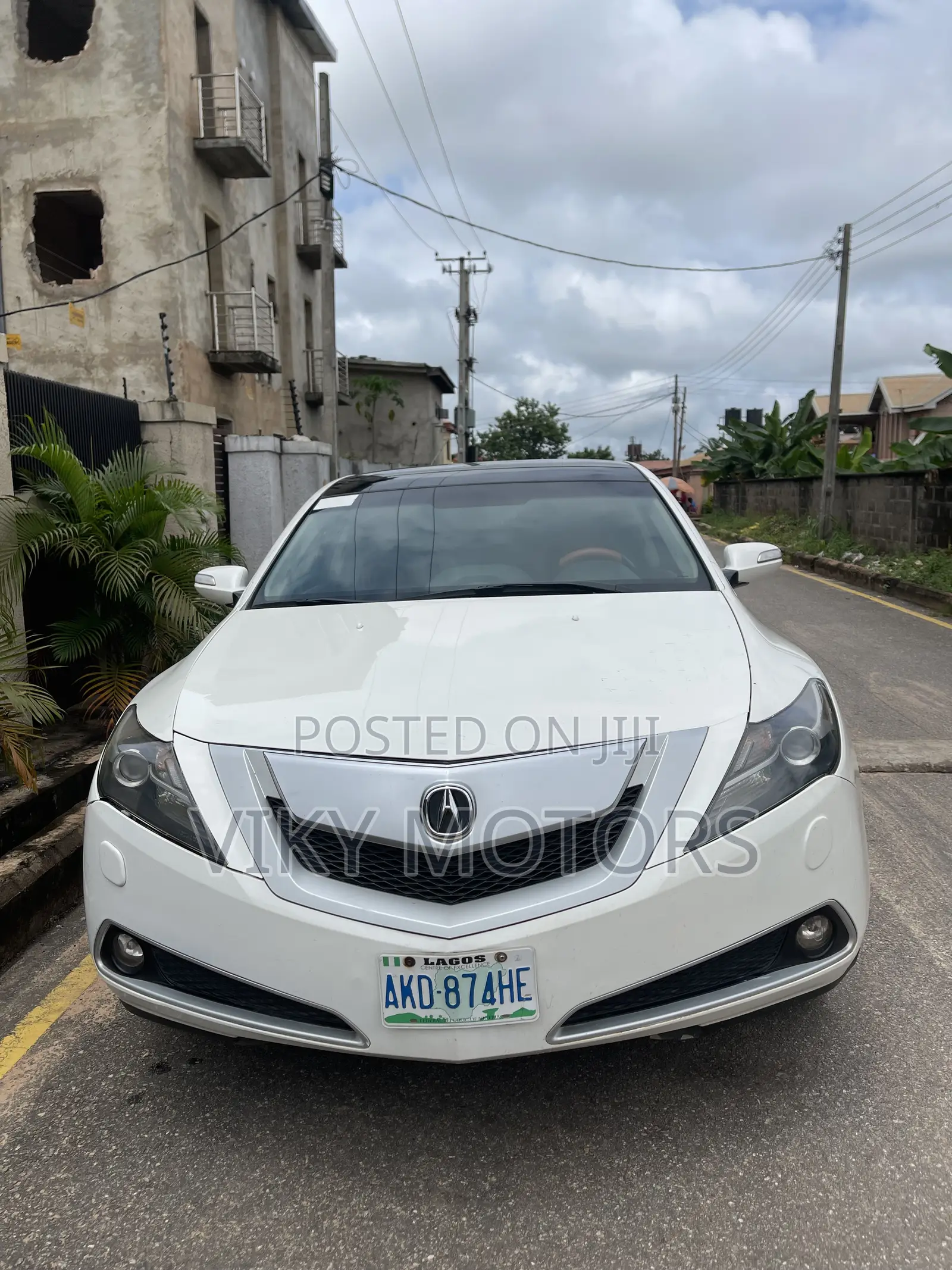 Acura ZDX Base AWD 2010 White